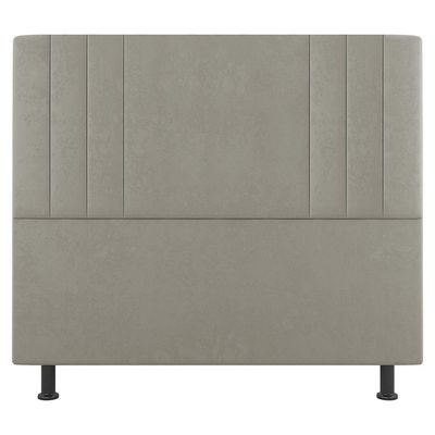 Cabeceira Cama Box Casal Queen Grace 160cm Sintético Bege