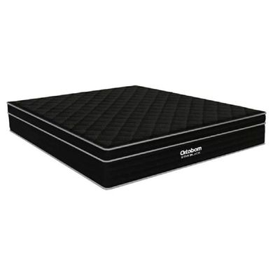 Colchão Queen Star 158x198x38cm Superpocket Eps D45 Ortobom Preto