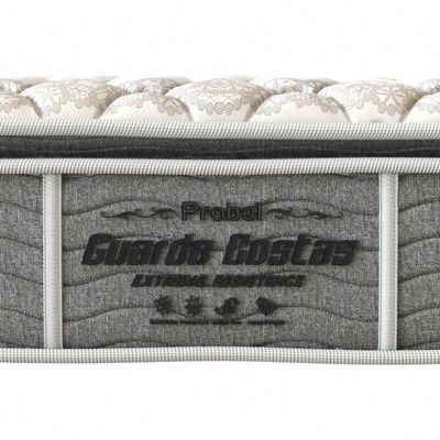 Colchão Queen Espuma Ad Resistence Probel 28cm Branco/Cinza (158x198x28cm)
