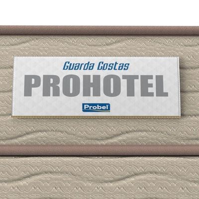 Colchão Casal Espuma D33 Prohotel Probel 17cm Bege/bege (138x188x17cm)