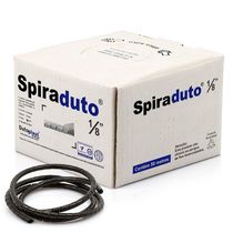 Organizador De Fios E Cabos Spiraduto 1-8 Preto - 20 Metros