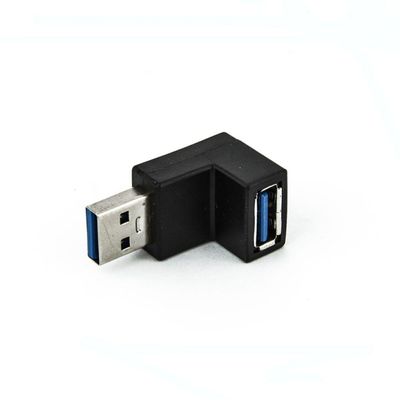 Adaptador Usb 3.0 Macho Fêmea 90 Graus