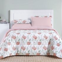 Edredom Cotton Select King 01 Peça - Hortência