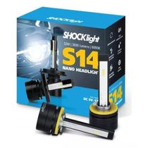 Lâmpada Shockligth Led S14 Nano H27 6000k 12v Headligth