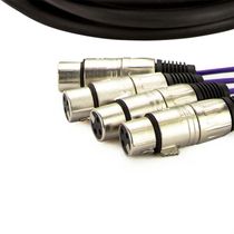 Multicabos Com Conectores Xlr 4 Vias Santo ângelo 8 Metros