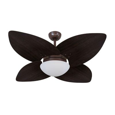 Ventilador De Teto Dormamu Café 4 Pás Tabaco 127v 110V