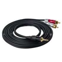 Cabo P2 Estereo Para 2 Rca Profissional - 35 Metros