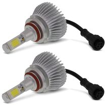 Kit De Farol Para Carro Super Led H8 Branca 6000K Headlight