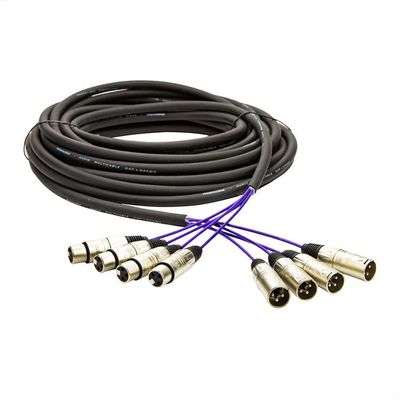 Multicabos Com Conectores Xlr 4 Vias Santo ângelo 4 Metros