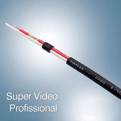Cabo Super Vídeo Profissional Fio - 75 Metros