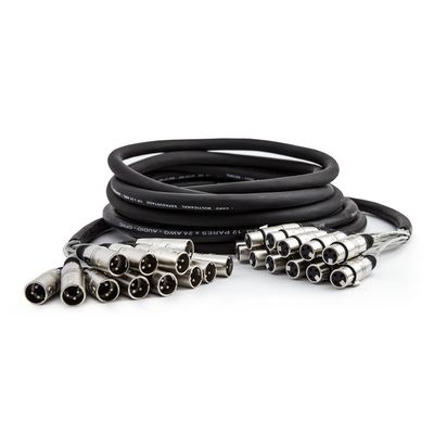 Multicabos Xlr 12 Vias Santo Angelo - 2 Mt