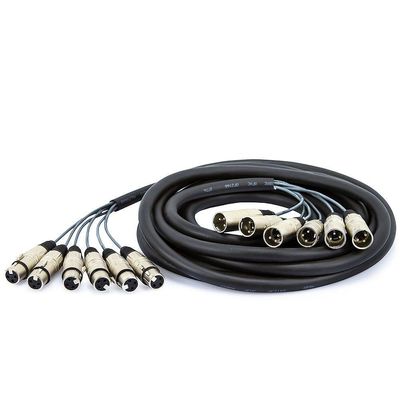 Multicabos Xlr 20 Vias Cirilo Cabos - 35 Mt