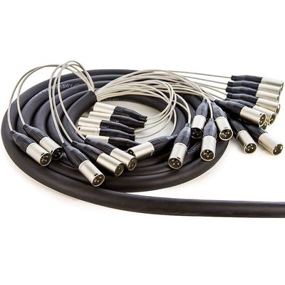 Multicabos Conectores Xlr 24 Vias Amphenol - 5 Mt