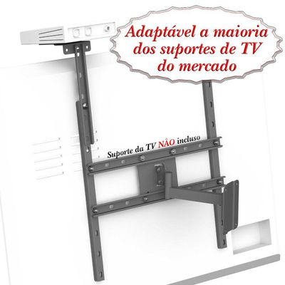 Suporte Conversor Receptor - Preto