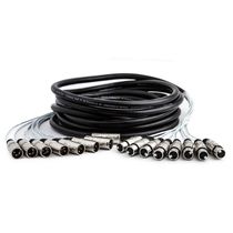Multicabos Xlr 8 Vias Santo Angelo - 20 Metros