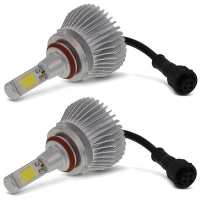 Kit De Farol Lanterna Automotivo Led H8 Branca Headlight