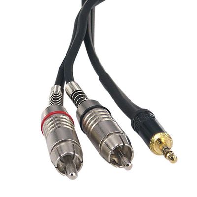 Cabo P2 Estereo Para 2 Rca Santo Angelo - 50 Metros