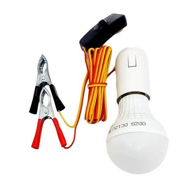 Lâmpada De Emergência Automotiva Conexão Garra Bateria 12v