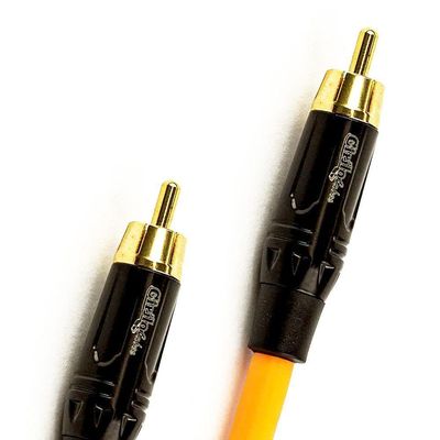 Cabo Coaxial Digital (spdif) Laranja - 8 Metros