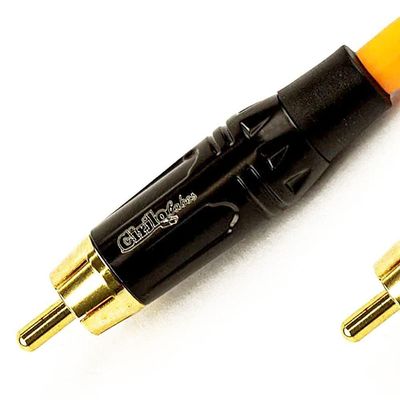Cabo Coaxial Digital (spdif) Laranja - 8 Metros