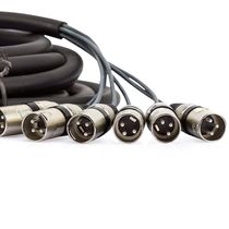 17414887106069 Multicabos Xlr 28 Vias Cirilo Cabos - 30 Mt