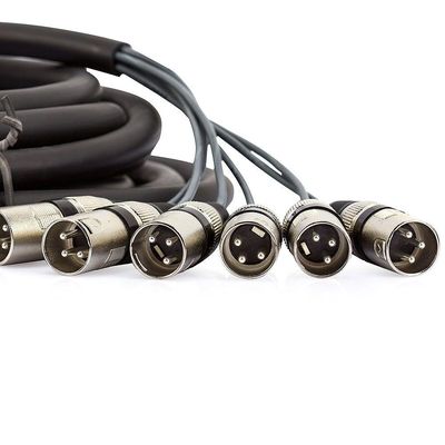 Multicabos Xlr 28 Vias Cirilo Cabos - 15 Mt