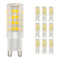 Lâmpada G9 7w Halopim Lustre Arandelas Branco Quente Kit 10 Unidades