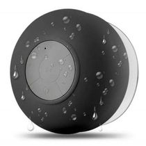 Mini Caixa De Som Portátil Bluetooth Para Banheiro Ventosa Rosa