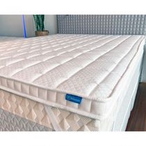Pillow Top Breeze De Látex 11cm Opcionais Sem Opcionais Medida Solteiro 88x188cm