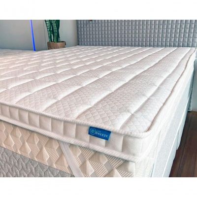 Pillow Top Breeze De Látex 11cm Opcionais Sem Opcionais Medida Solteiro 88x188cm
