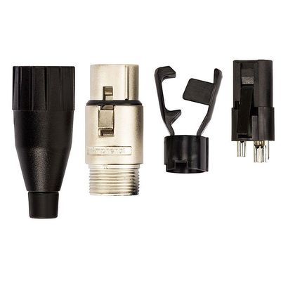 Conector Plug Xlr Fêmea Ac3f - Amphenol