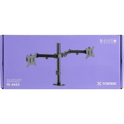 Suporte Articulado Para Dois Monitores Fortrek Fk445s 17"-32"