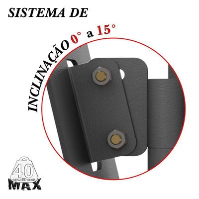 Suporte Tv 10" A 42" Vesa 200x200 2 Movimentos Preto