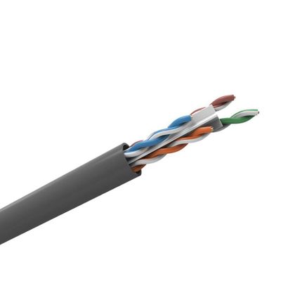 Cabo Lan U/Utp 24Awg X 4 Pares Cat.6 Cmx 305 Metros Cinza 23