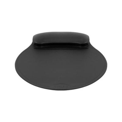 Mouse Pad Com Apoio Para Pulso Em Gel E Base Emborrachada De Silicone Preto