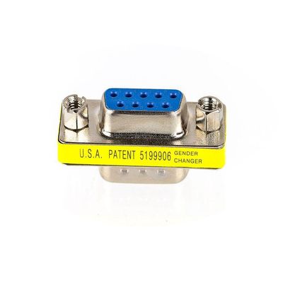 Emenda Adaptadora Db9 Macho Para Db9 Fêmea