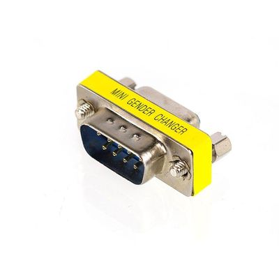 Emenda Adaptadora Db9 Macho Para Db9 Fêmea