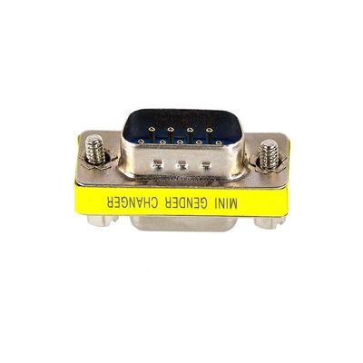 Emenda Adaptadora Db9 Macho Para Db9 Fêmea