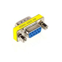 Emenda Adaptadora Db9 Macho Para Db9 Fêmea