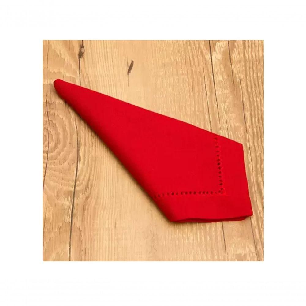 Guardanapo á Jour Vermelho