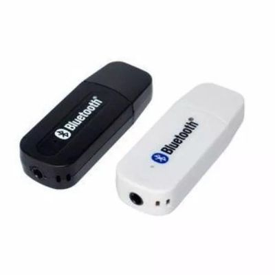 Receptor Bluetooth P2 Usb Adaptador Entrada Auxiliar Carro E Caixa De Som P2