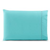 Fronha Avulsa 70cm X 50cm 1 Peça Paris 100% Algodão Percal 150 Fios Cor:verdetiffany