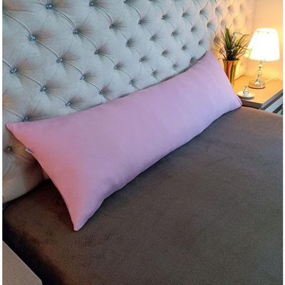 Travesseiro De Corpo Com Fronha Rosa