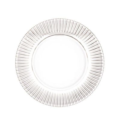 Jogo 6 Sousplats De Cristal Renaissance Lyor 31,5cm