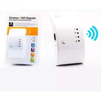 Roteador Repetidor Sinal Wifi 300Mbps Wps Ap Aumentar Sinal .