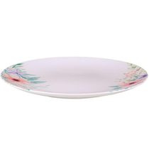 Kit Jogo De Prato Raso Jantar 6 Pessoas 6pçs Floratta 28cm