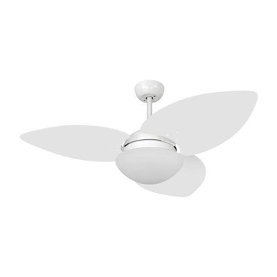 Ventilador De Teto Dormamu Branco Fosco 3 Pás Branco 127v 110V