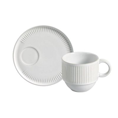 Aparelho De Jantar 30 Peças Linhas New White Porto Brasil
