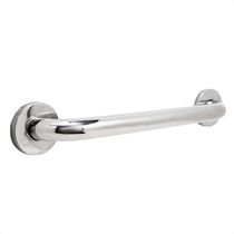 Barra De Apoio Tubular Em Inox Polido Diâmetro 1.1/4 De 40cm