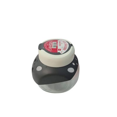 Pote Baleiro De Vidro Ring Com Silicone 500ml - Wellmix